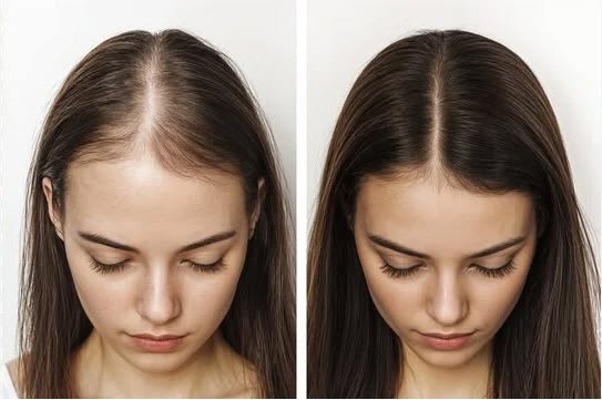 Hair Fall Treatment Before After Results in Nagpur